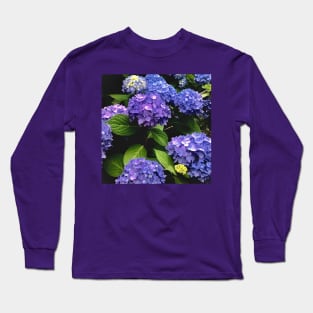 Hydrangea explosion Long Sleeve T-Shirt